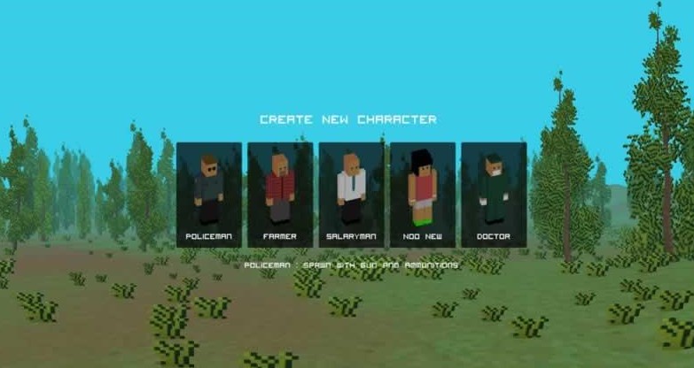 未转变者情怀移植版(Pixel Z - Unturned Day)