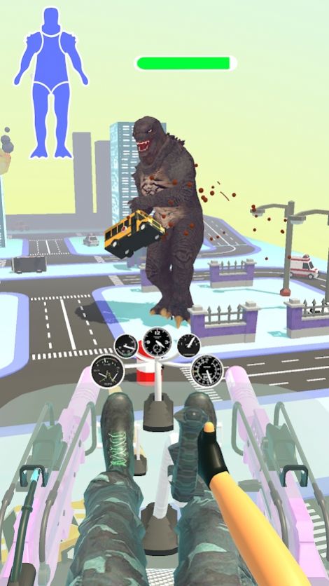 直升机命中(Helicopter Hit: Giant Attack!)