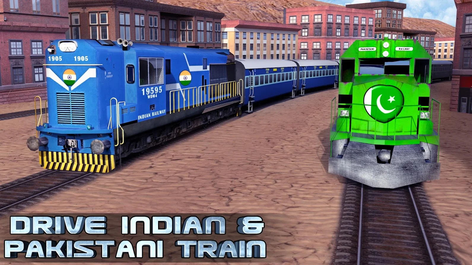 印度火车模拟驾驶(India VS Pakistan Train Racing)