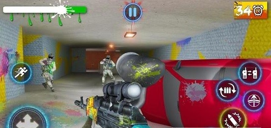 彩弹射击竞技场射击(PaintBall Battle)