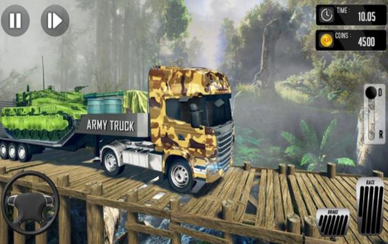 军事卡车模拟驾驶(Army Truck Driving Games 2021)