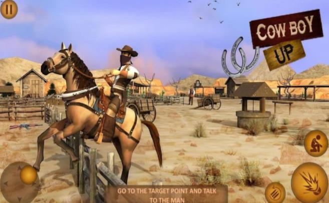 西部枪手牛仔(Western Gunfighter Cowboy Game)