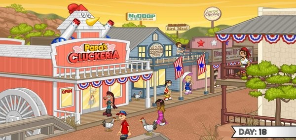 老爹炸鸡汉堡店togo(Papa's Cluckeria To Go)