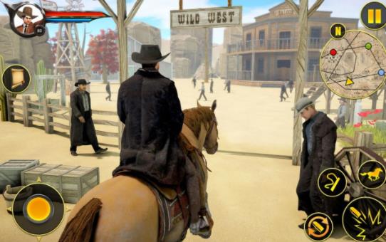 牛仔骑马仿真(Cowboy Horse Riding Simulation)