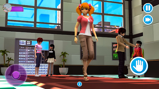 动漫高中女教师(Anime High School Girl Teacher Simulator 3D Games)
