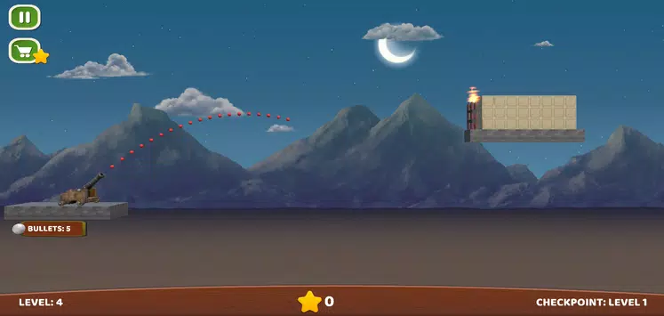 大炮射击阻挡(Cannon shoot: Block Down)