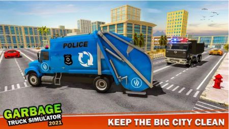 城市垃圾车驾驶模拟器(City Garbage Truck Driving Simulator)