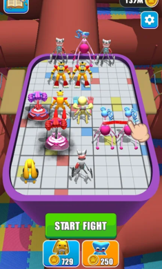 波比游戏合并大师(Merge Master Blue Monster)