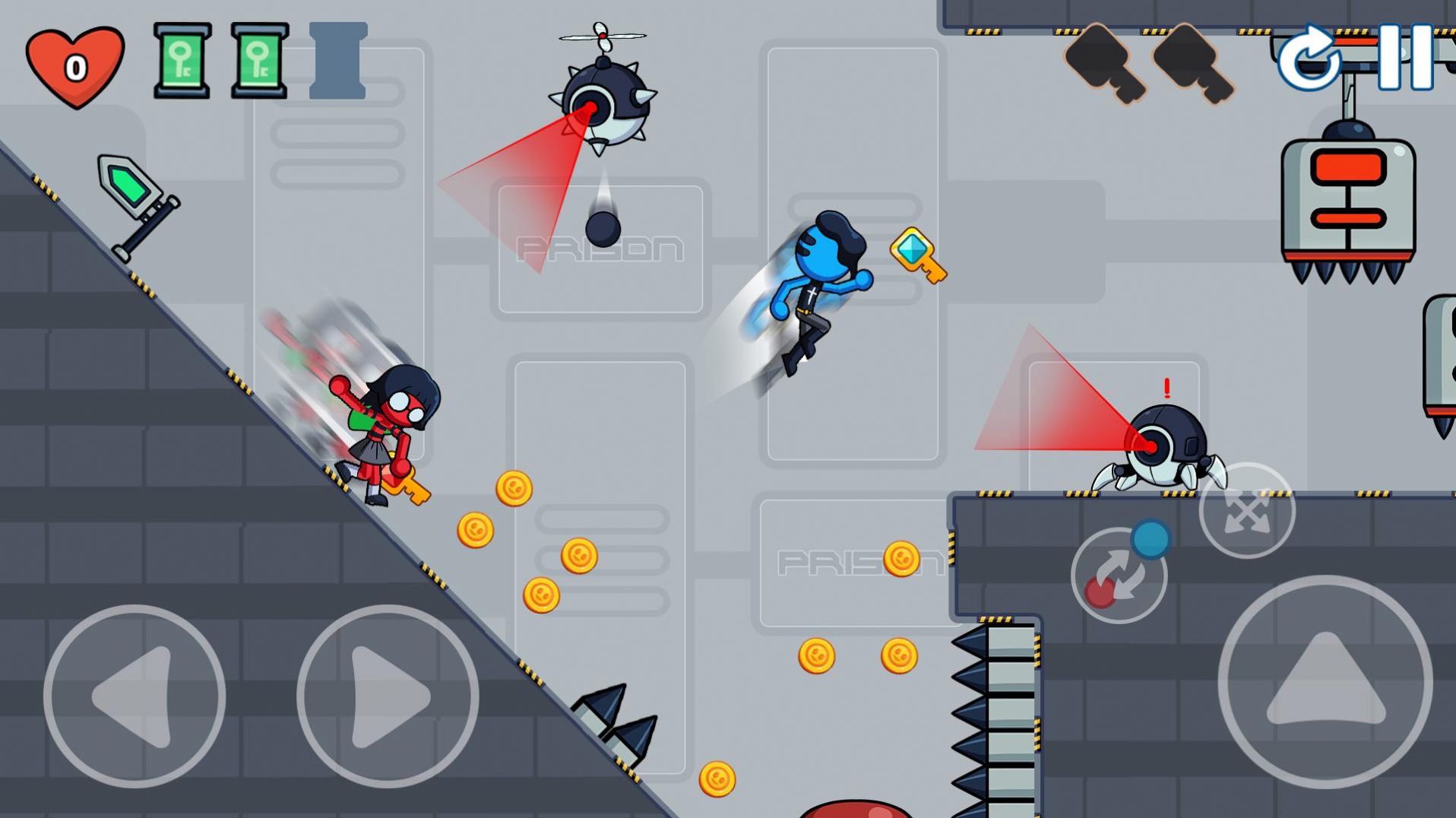 红蓝火柴人逃出监狱(Red Blue Stick)