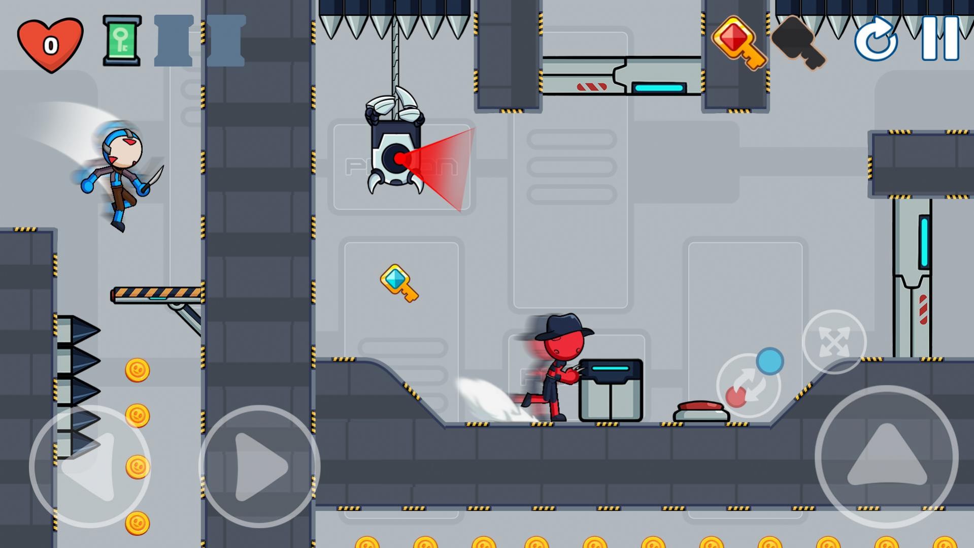 红蓝火柴人逃出监狱(Red Blue Stick)