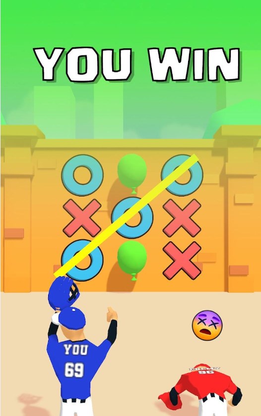 橄榄球井字(Hit tac toe)