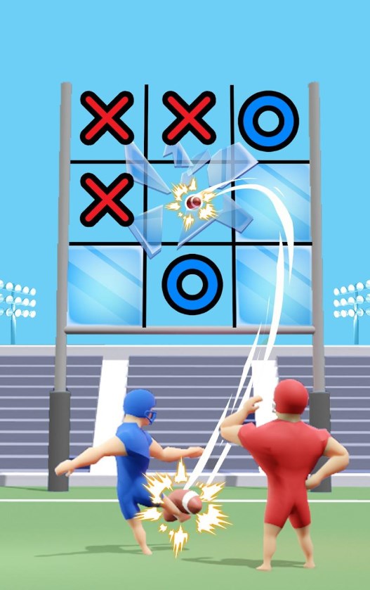 橄榄球井字(Hit tac toe)