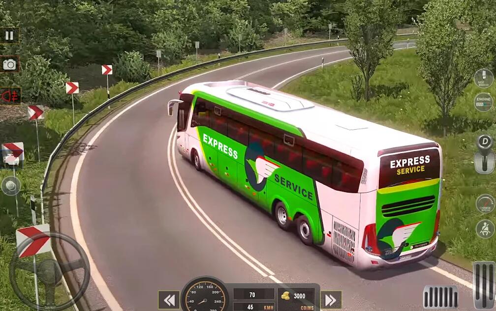 越野巴士模拟器游戏3D(Offroad Bus Simulator Games 3D)