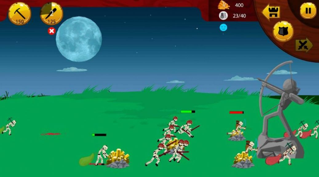 火柴人战争: 僵尸大战(Stick Battle：Zombie War)