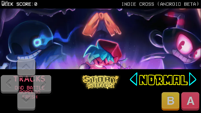 fnf茶杯头噩梦模组(indie cross recreation)