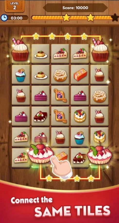 瓷砖连连看(Tile Puzzle - Classic Connect)