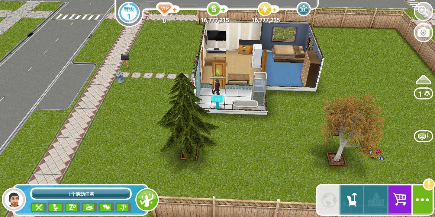 模拟人生畅玩版富豪满级版55(Sims FreePlay)