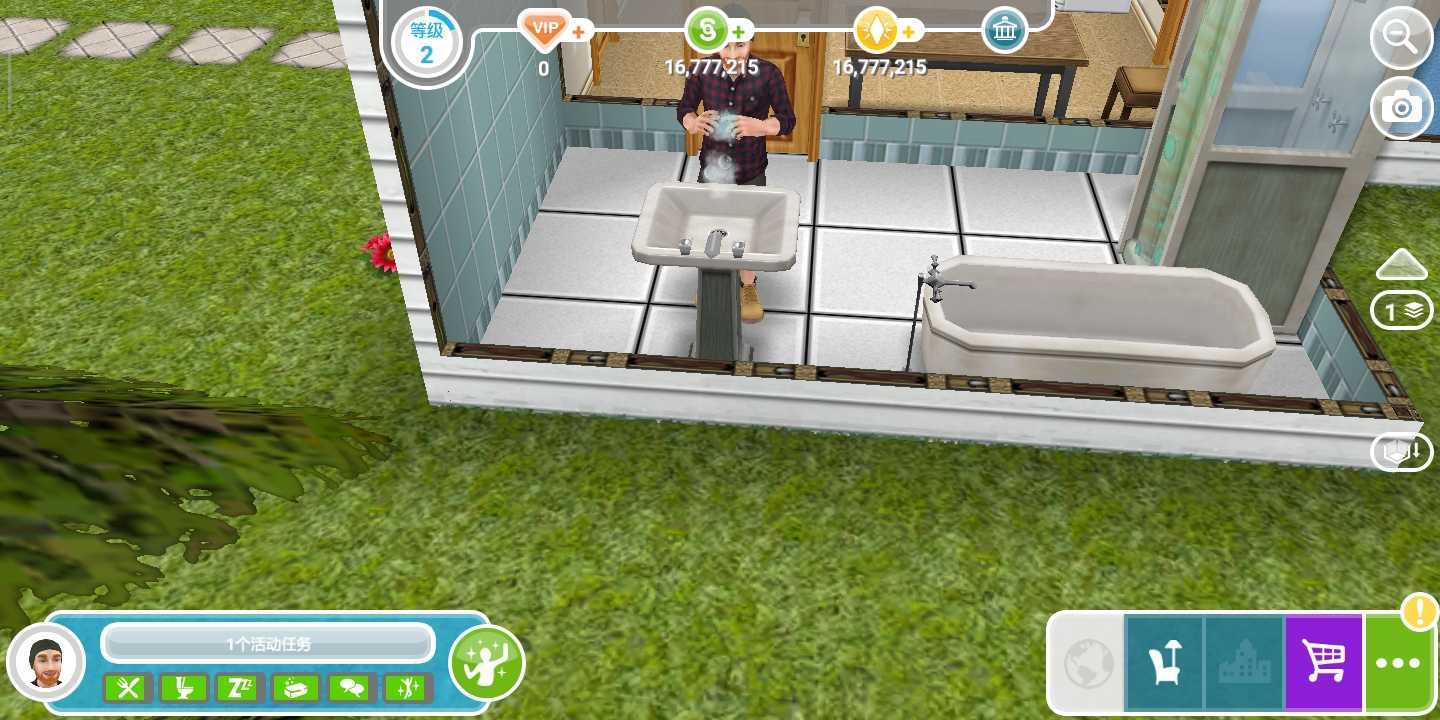 模拟人生畅玩版富豪满级版55(Sims FreePlay)