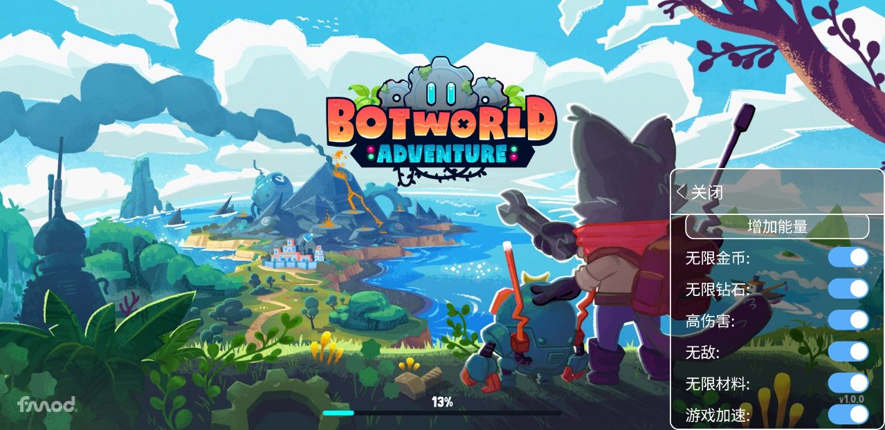 机器人世界冒险内置菜单版(Botworld)