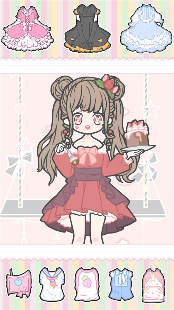 芭比公主浪漫换装