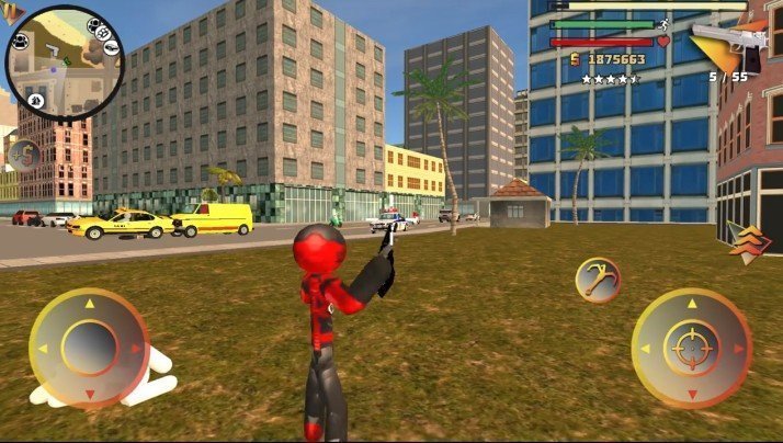 火柴人绳索英雄2无限血量无限力气