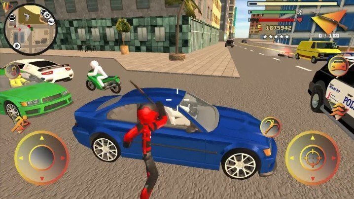 火柴人绳索英雄2无限血量无限力气下载-火柴人绳索英雄2无限血量无限力气免广告最新版下载