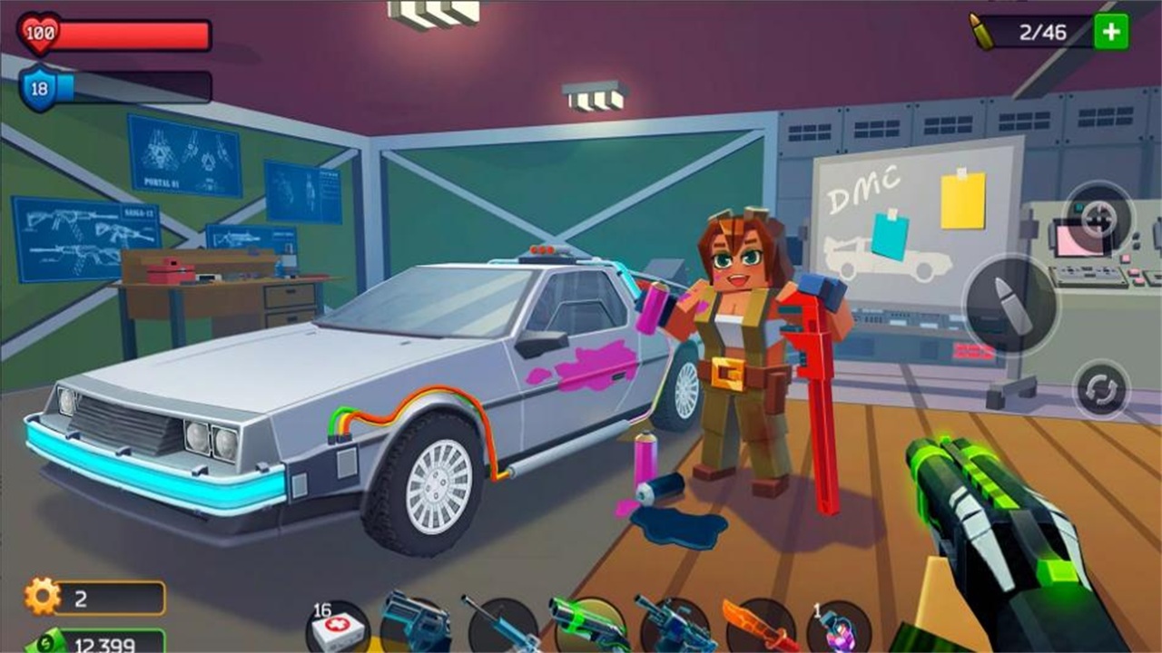 像素战斗僵尸突袭MOD菜单(Pixel Combat)