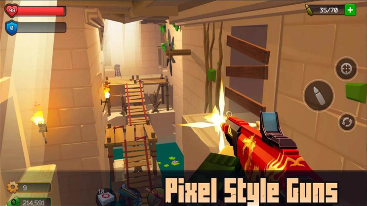 像素战斗僵尸突袭MOD菜单(Pixel Combat)