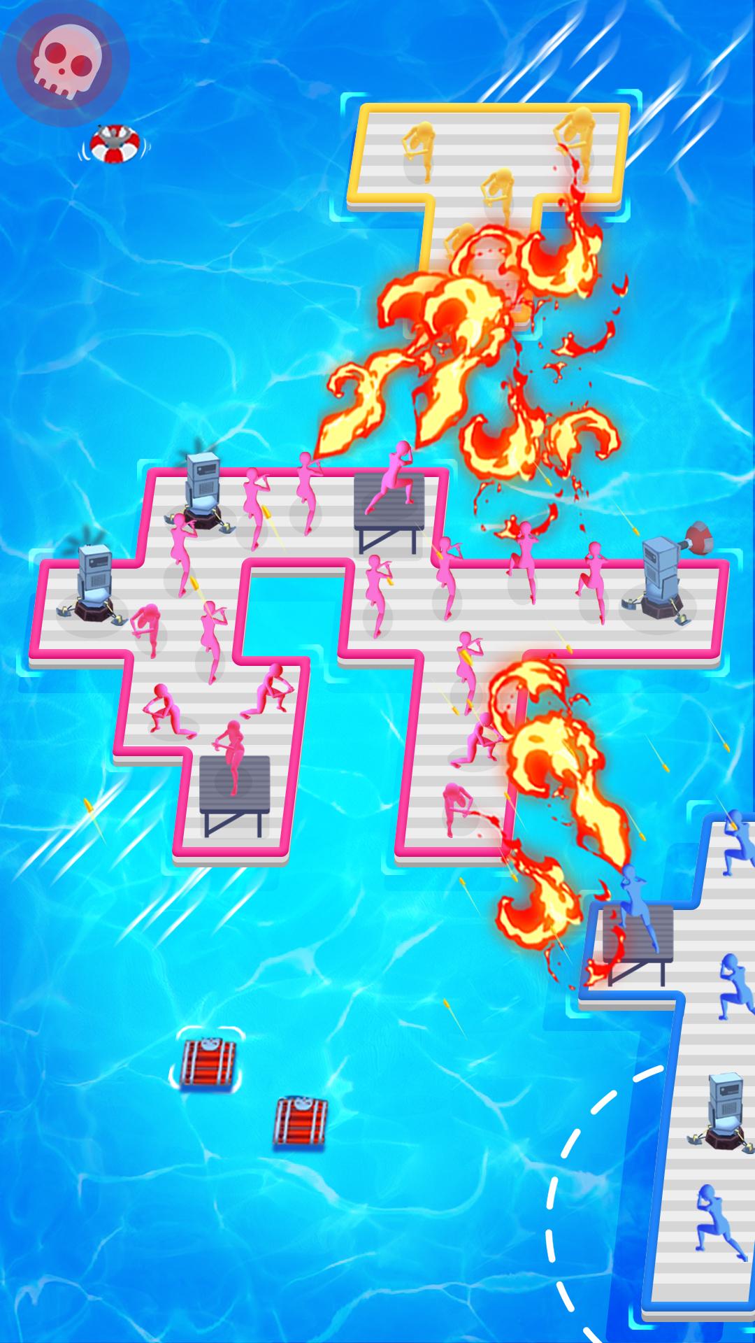 木筏保卫战称霸海上