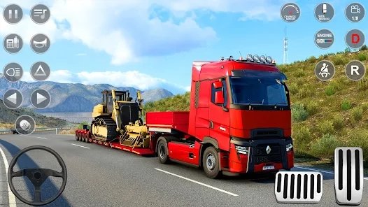 美国卡车运输模拟器(Car Transporter Truck Game)