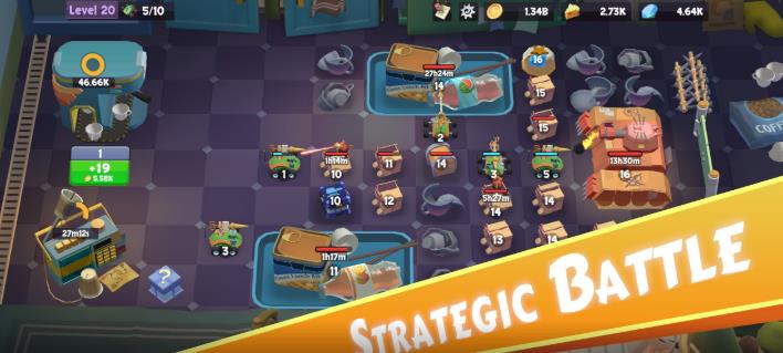 玩具碰撞厨房浩劫(Idle Toy Crash: Kitchen Robber)