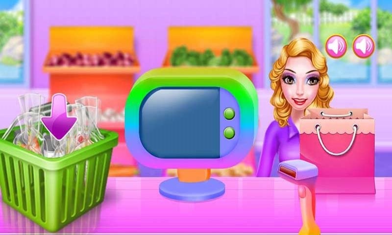 芭比公主购物游戏