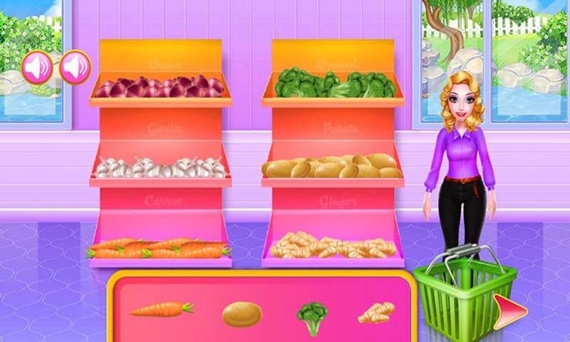 芭比公主购物游戏