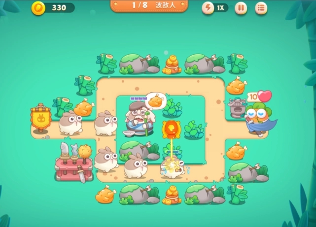 自定义路线塔防游戏