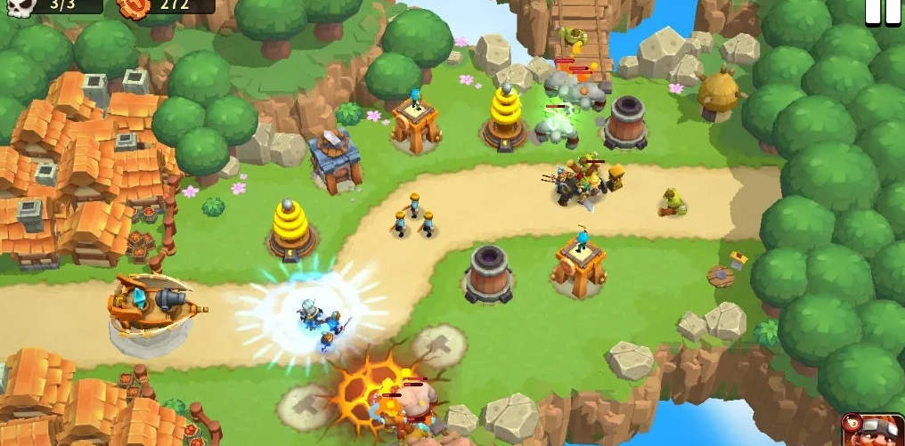 放置大炮和火箭的塔防游戏推荐