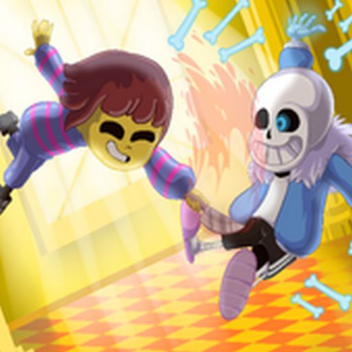 传说之下Sans vs Frisk