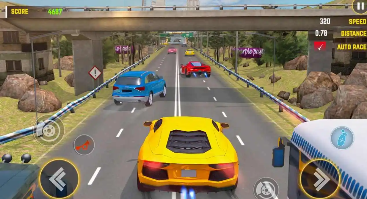 好玩的手机竞速游戏