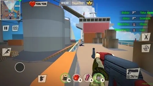 不用实名不用登录的射击游戏