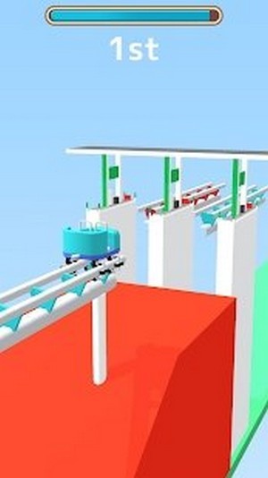 趣味过山车(Roller Coaster Race)