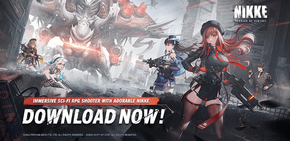 胜利女神内置菜单版下载-胜利女神NIKKE无限弹药免费下载