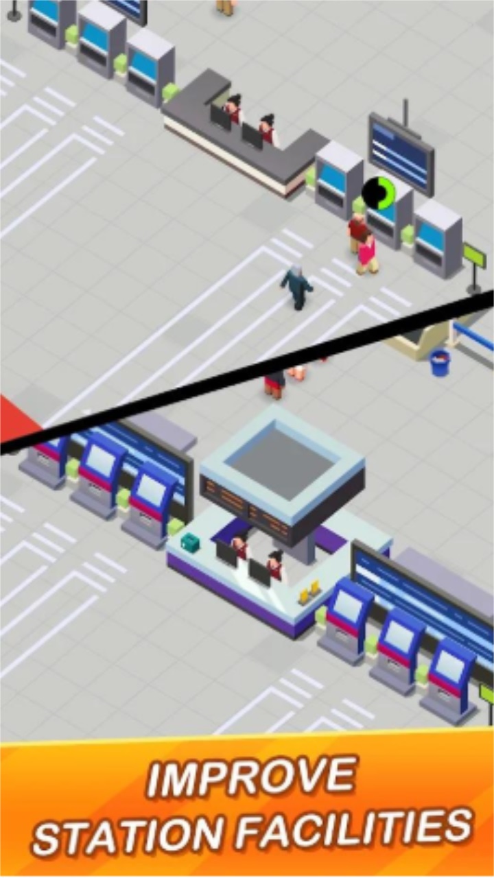 空闲火车帝国大亨最新版(Idle Train Empire)