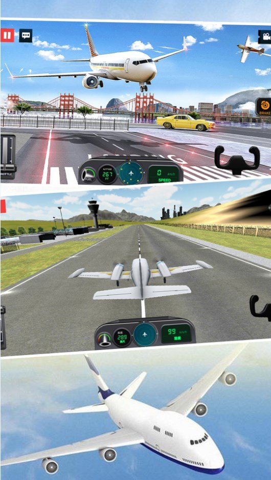 模拟真实飞机飞行游戏下载-模拟真实飞机飞行中文版免费下载