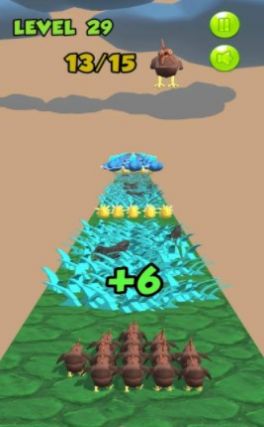 鸡群障碍跑安卓版(Farm Runner 3D Chicken Escape)
