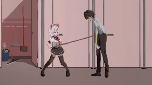 白毛少女大战僵尸(Syahatas bad day)