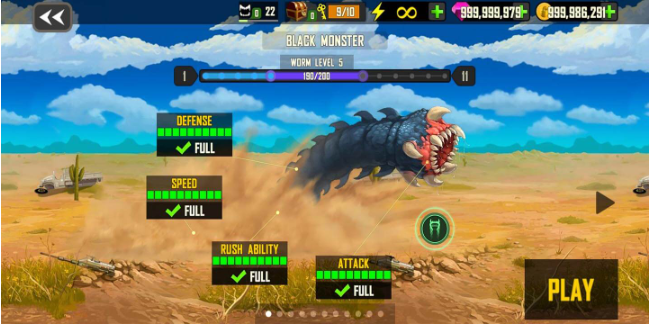 死亡蠕虫无限金币钻石下载-死亡蠕虫无限金币钻石无敌版下载v2.0.035