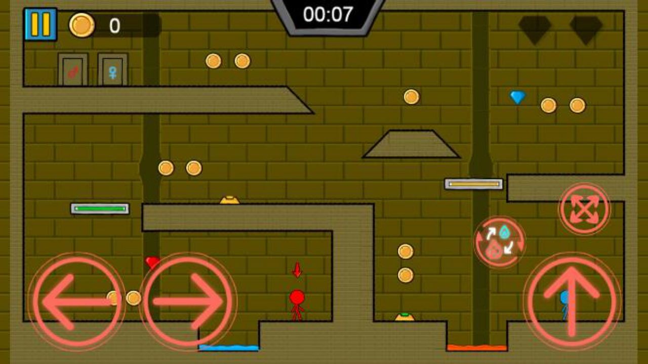 森林冰火人双人