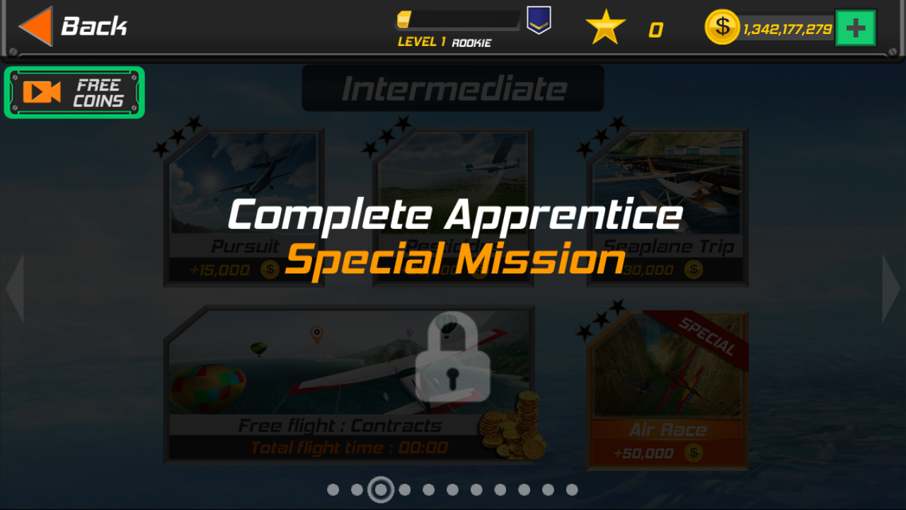 Flight Pilot（真实飞行模拟3D无限金币全解锁）