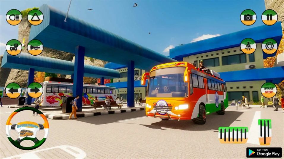 印度公共汽车模拟器(Indian Bus Simulator Game)