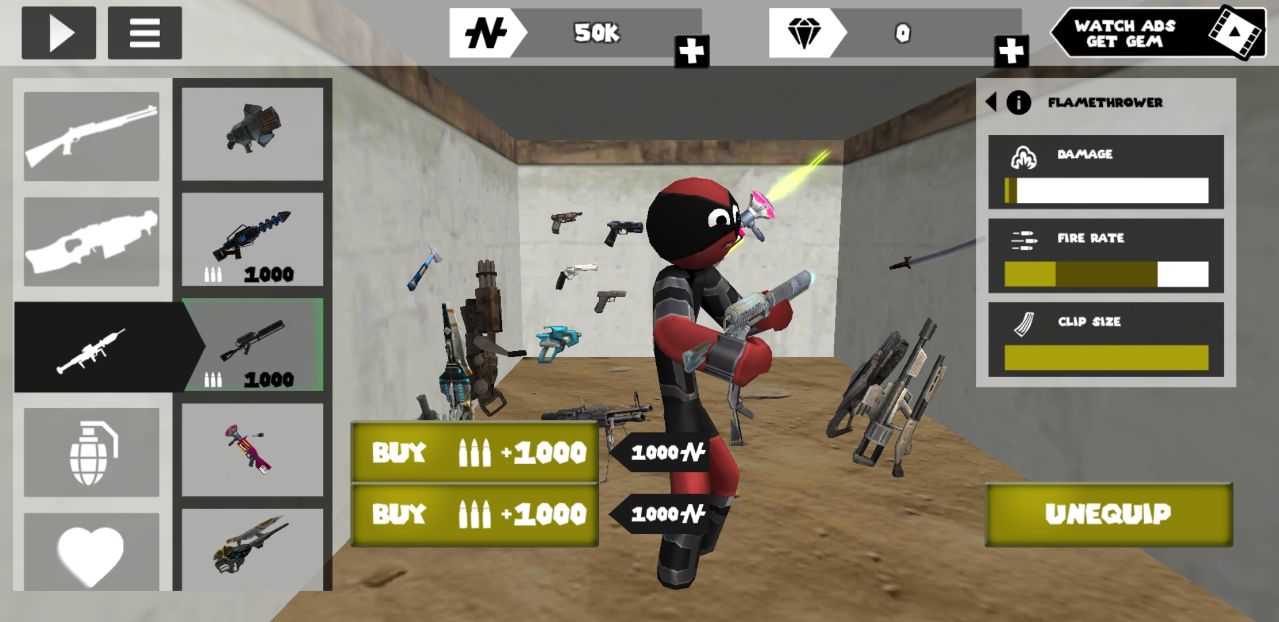 火柴人绳索英雄(无限金币钻石版)