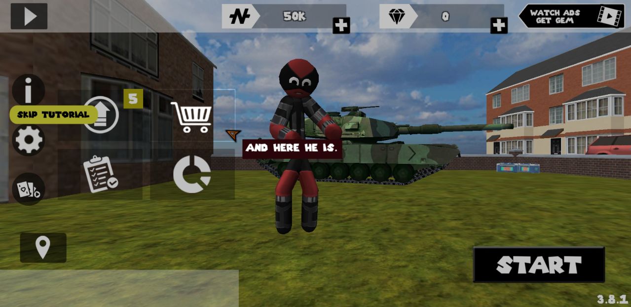 火柴人绳索英雄(无限金币钻石版)